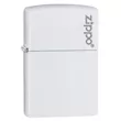 214ZL ZIPPO Upaljač -White Matte Logo