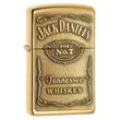 254BJD.428 ZIPPO Upaljač -Jack Daniels Brass Label