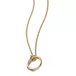 363882C00-45 PANDORA Organically Shaped Two-Tone ženska ogrlica
