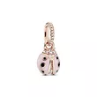 387909EN160 PANDORA Rose Lucky Pink Ladybird nakit privezak