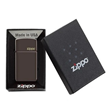 49266ZL ZIPPO Slim Brown Logo upaljač