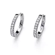 62126 OLIVER WEBER SILVER NAKIT Hoop Legit Small ženske minđuše