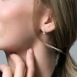 7134WZI BLUSH ZLATNI NAKIT 14ct ženske minđuše
