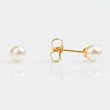 7521-0675 STUDEX MINÐUŠE GOLD PLATED White pearl 205