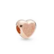787881 PANDORA Matte Brilliance Heart privezak