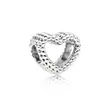 797516 PANDORA Beaded Heart privezak