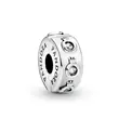 798326CZ PANDORA Sparkling Crown O Clip privezak
