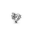 798346 PANDORA Heart Treble Clef privezak
