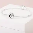 798469C00 PANDORA Polished Snowflake privezak
