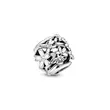 798772C01 PANDORA Openwork White Daisy Flower privezak