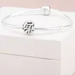 798824C01 PANDORA Openwork Woven Infinity žesnki privezak