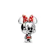 798880C02 PANDORA Disney Minnie Mouse Dotted Dress & Bow privezak