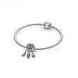 Pandora 799341C01 Blue Dreamcatcher privezak