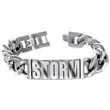 9980223/S STORM NAKIT-3D Tag Bracelet Steel