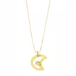 EBZ035085 EKAN NAKIT Diamond Symbols ogrlica 14k