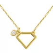 EBZ068876 EKAN NAKIT Diamond Symbols ogrlica 14k