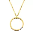 EBZ084403 EKAN NAKIT Diamond Symbols ogrlica 14k