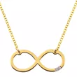 EBZ084405 EKAN NAKIT Diamond Symbols ogrlica 14k