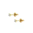 EBZ100955 EKAN NAKIT Diamond Classic minđuše14k