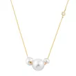EBZ106044 EKAN NAKIT Diamond Pearls ogrlica 14k