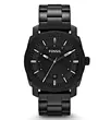 FS4775 FOSSIL MACHINE BLACK PLATED RUČNI SAT