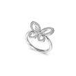 JUBR05115JWRH56 GUESS Silver ženski prsten