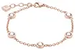 LEO016293 LEONARDO Essenza Rosegold narukvica