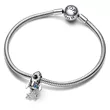 792831C01 PANDORA bead Space rocket of love privezak