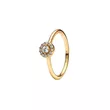 163554C01-54 PANDORA Round Pave Halo prsten