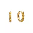263849C01 PANDORA Yellow Huggie ženske minđuše