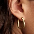 263876C00 PANDORA Twisted Triangle Large Hoop ženske minđuše