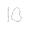 297822 PANDORA Asymmetric Hearts of Love  ženske minđuše