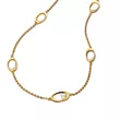 363883C01-45 PANDORA Organically Shaped Oval & Treated Freshwater Cultured Pearl ženka ogrlica
