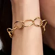 563864C00-2 PANDORA Organically Shaped Link ženska narukvica