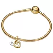763765C01 PANDORA Sparkling Heart Double Dangle ženski provezak