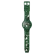 SB05G104 SWATCH Camoflower Green unisex ručni sat