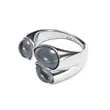 SKJ0771040 Skagen Blue Sea Glass prsten