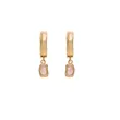 SKJ1864710 SKAGEN Anja Rose Quartz Gold-Tone ženske minđuše