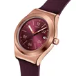 YIG401 SWATCH Burgundy Story ženski ručni sat