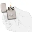 Z29587 ZIPPO Brushed Chrome upaljač