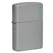 Z49452 ZIPPO Flat Gray Logo upaljač