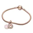 PANDORA 789055C01 Viseći privezak Svetlucava Pandora O kruna