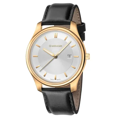 01.1441.106 WENGER City Classic Gold Men's Swiss Made ručni sat