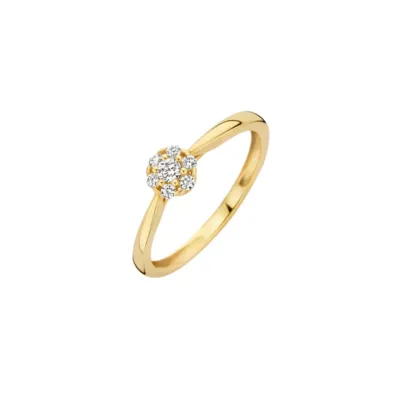 1248YZI/52 BLUSH NAKIT ženski prsten 14ct