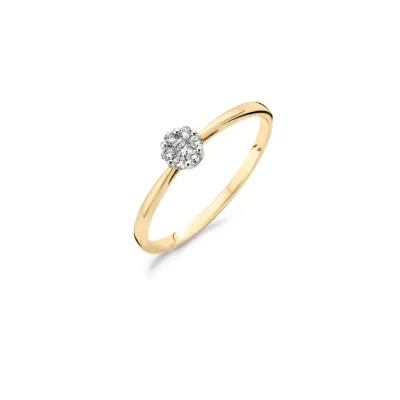 1610BDI/54 BLUSH ZLATNI NAKIT 14ct ženski prsten