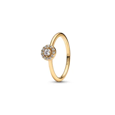 163554C01-52 PANDORA Round Pave Halo prsten