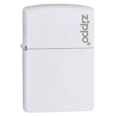 214ZL ZIPPO Upaljač -White Matte Logo