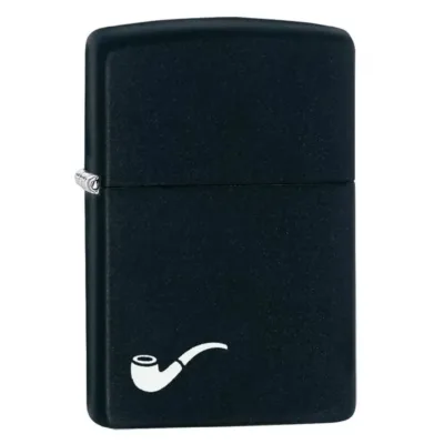 218PL ZIPPO Upaljač-Black Matte  Pipe