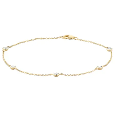2187YZI BLUSH ZLATNI NAKIT 14ct ženska narukvica