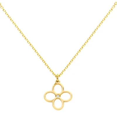 EBZ043918 EKAN NAKIT Diamond Symbols ogrlica 14k